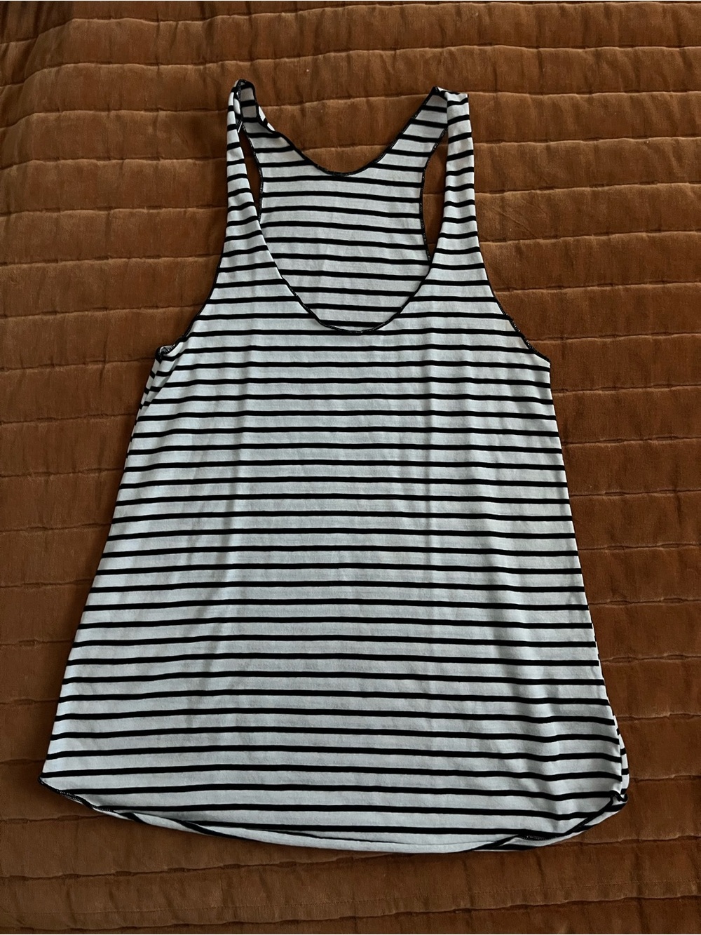 NWOT American Apparel striped racerback Tank Top